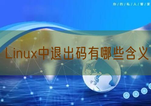 Linux中退出码有哪些含义