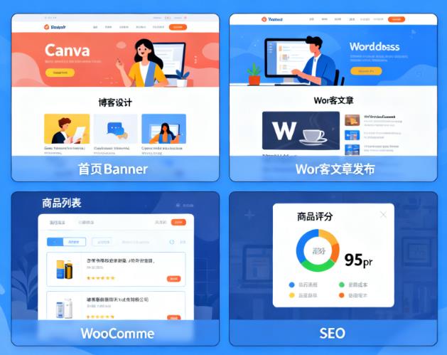 新手建站怕踩坑?成本工具组合搭建功能完善的网站